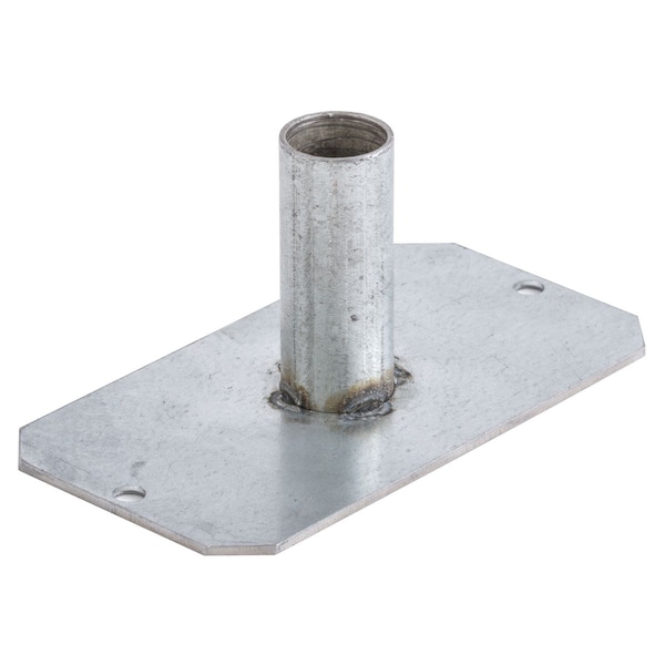 Recessed 10" Series, Bottom Feed Plate, Center, 1/2" EMT